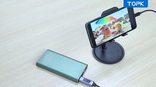 Power Bank 10000 мАч портативное зарядное устройствоLED Внешняя батарея Двусторонняя Быстрая зарядк смотреть онлайн