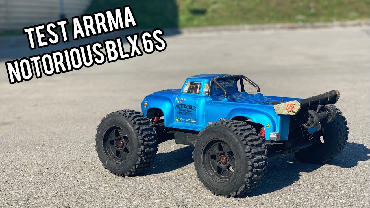 ARRMA Notorious 6S BLX - test and bash rc cars! СОВЕТУЮ ВСЕМ! | poritorrc смотреть онлайн