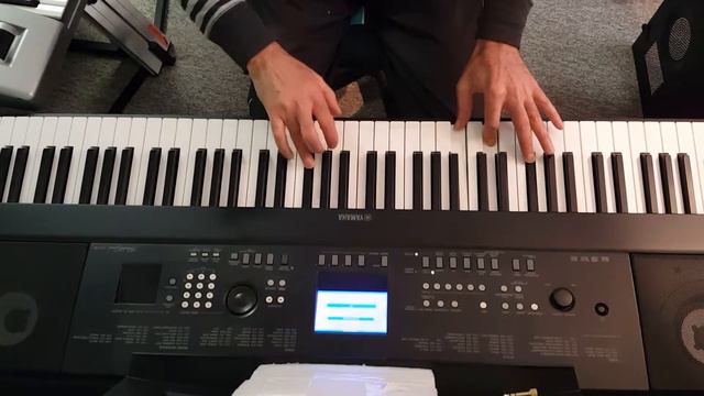 Careless whisper ,,, Yamaha DGX-650 intro смотреть онлайн