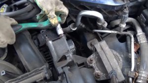 Снятие генератора Форд фокус2 1,6