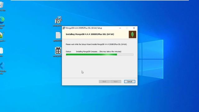 Mongodb localhost download and install with graphical manage view with mongoDB compass and test смотреть онлайн