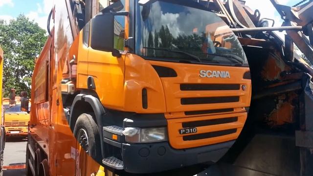 Мусоровоз GEESINKNORBA GPM (2007 г.) на шасси SCANIA P230 (4х2) Евро-3 в наличии смотреть онлайн
