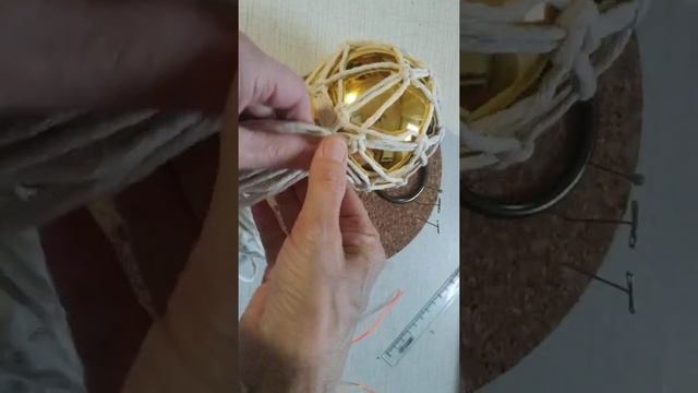 Узор и схема #03 для плетения шара ч.2 смотреть онлайн