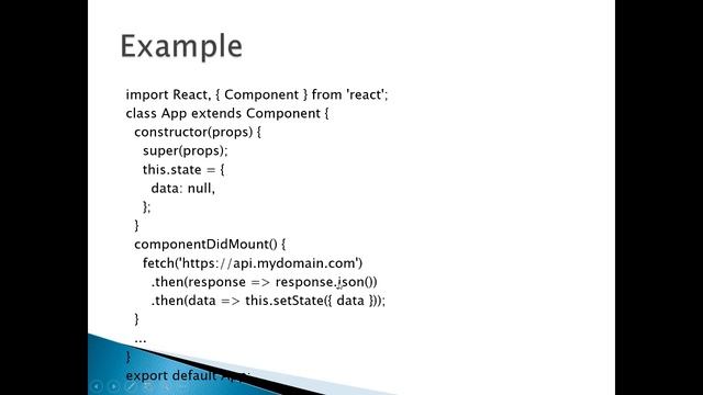 29 React REST API Call using Fetch Part1 смотреть онлайн