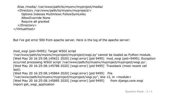 Django : Python3.7 ImportError: No module named 'django' смотреть онлайн
