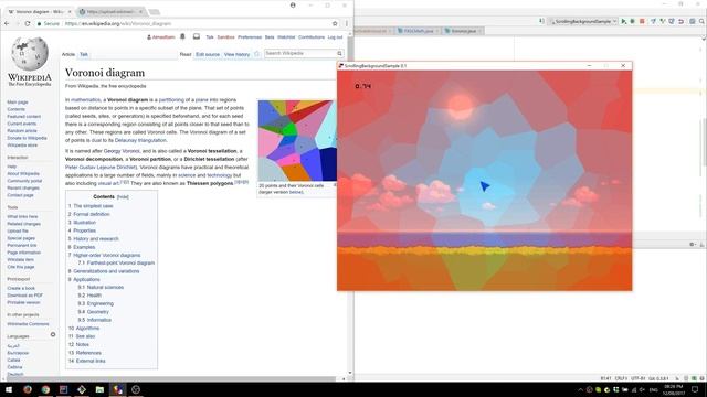 JavaFX Game Demo: Damage Indication via Voronoi Tessellation смотреть онлайн