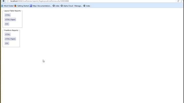 AA Reports HTML Paged смотреть онлайн