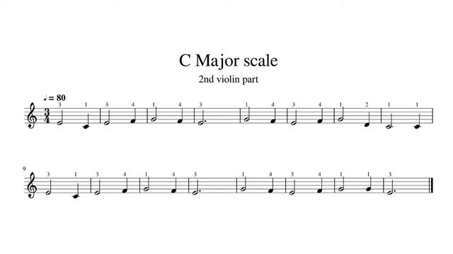 🔔 C MAJOR (C-Dur) scale on violin 🎻 🎧 by playing THE FIRST NOEL tune (one octave) w/ MUSIC SHEET 🎵 смотреть онлайн