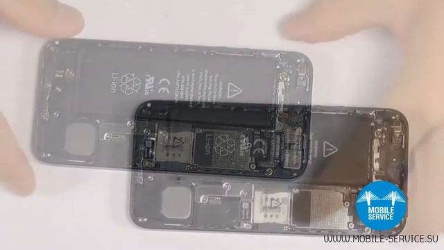 Замена аккумулятора iPhone 5. Инструкция по замене батареи iPhone 5. смотреть онлайн