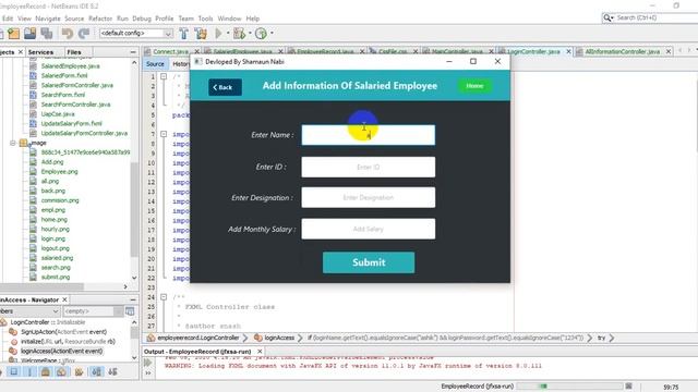 Employee Record System Java with Source Code | A Complete JavaFX Project| UAP смотреть онлайн