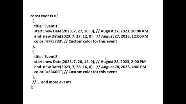 Change color of react big calendar events #event #react смотреть онлайн