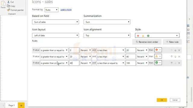 Power BI - Traffic Light Indicator in a Table without coding | Power BI - Traffic Light Indicator смотреть онлайн