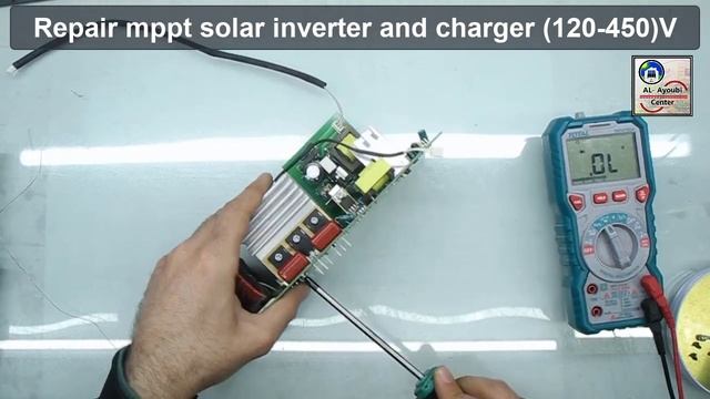 Repair Solar Inverter And Charger 3500VA/3500W : MPPT Solar Charger Damaged