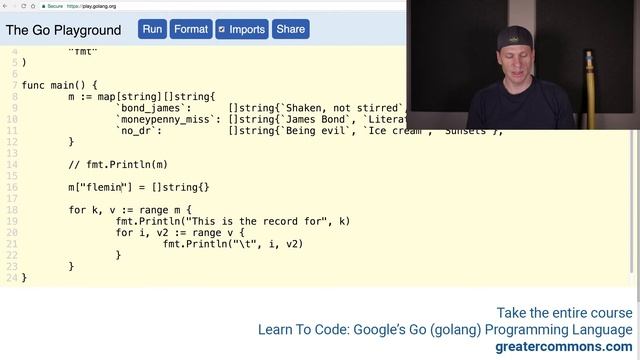 Hands-On Golang Exercise - Map Add Record смотреть онлайн