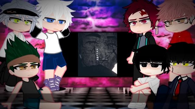 PROTAGONISTAS DOS ANIMES REAGEM AO RAP DO DEKU DARK (KAITO) - GACHA LIFE смотреть онлайн