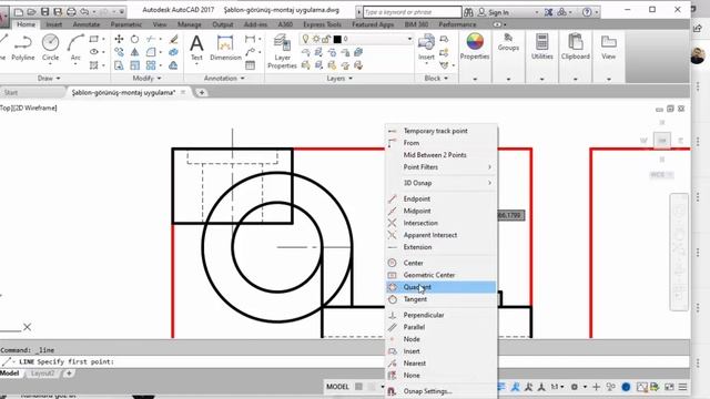 AutoCAD Dersleri 19: Görünüş Uygulama 2.2 смотреть онлайн
