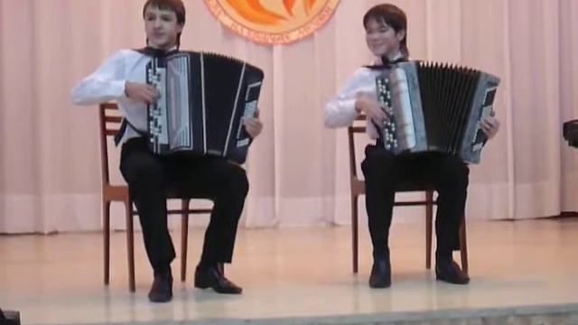 "ЧЕШСКАЯ ПОЛЬКА" - дуэт баянистов смотреть онлайн