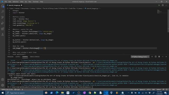 Tkinter Fundamentals: Images смотреть онлайн