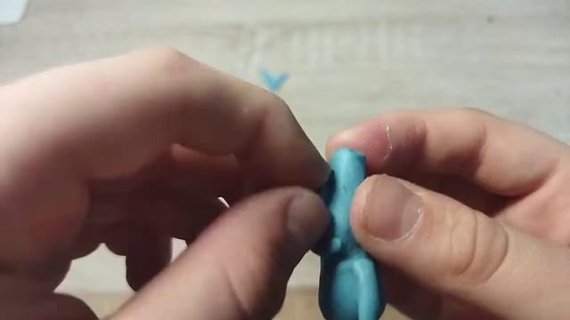 Лепим зайца из мультфильма 