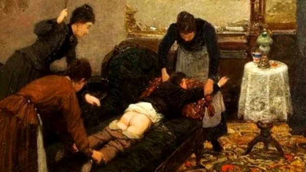 РОЗГИ  Как раньше наказывали детей