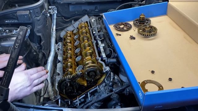 BMW M54 Маслосьёмные колпачки и гидрокомпенсаторы замена.BMW M54 Маслосьёмные колпачки и гидрокомпен смотреть онлайн
