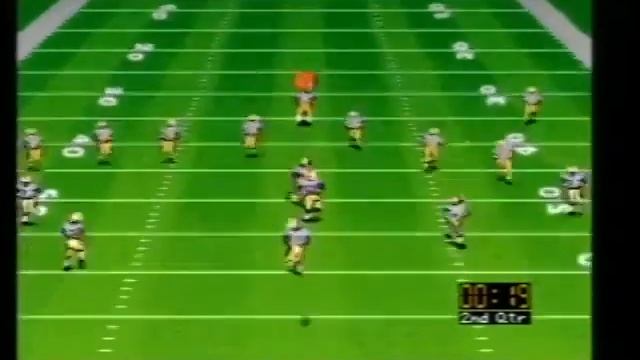 Bill Walsh College Football Sega Mega Drive PAL Gameplay смотреть онлайн