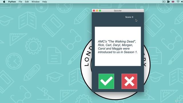 Day 34 - Intermediate+ API Practice - Creating a GUI Quiz App -1 смотреть онлайн