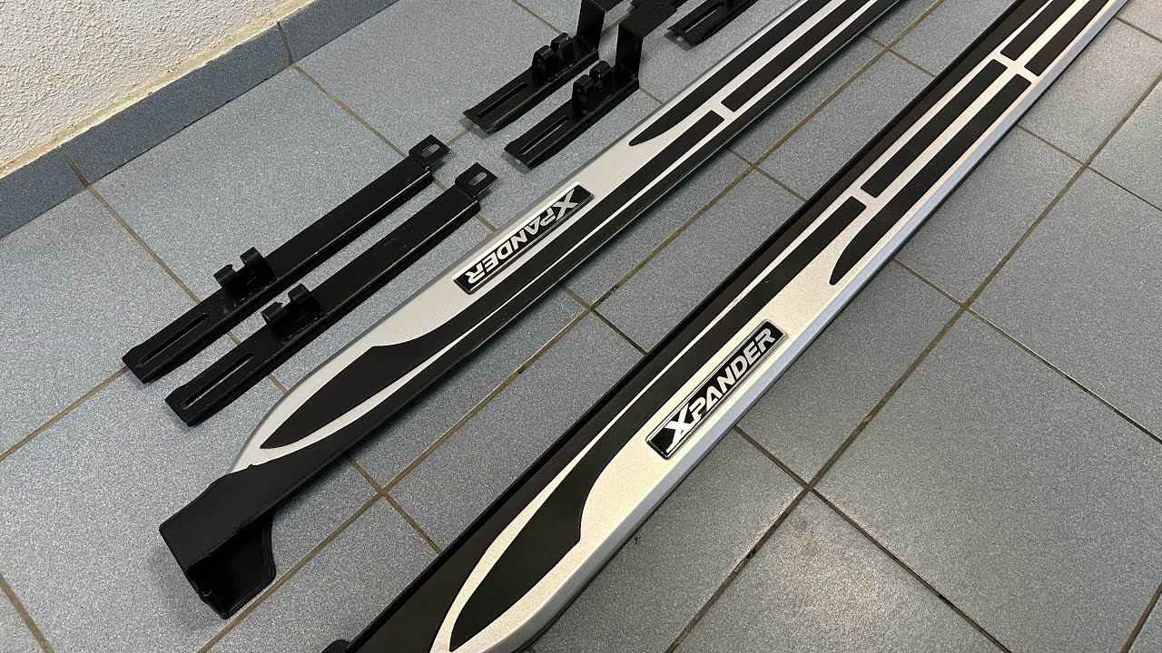 Пороги подножки на Mitsubishi Xpander