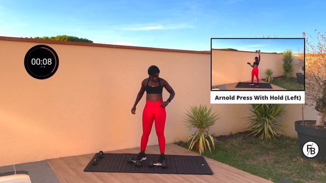 10 MIN TONED ARMS WORKOUT WITH DUMBBELLS | With Dumbbells (biceps, triceps and shoulders) смотреть онлайн