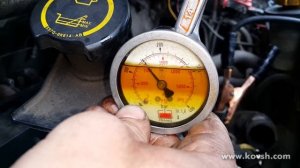 Проверка создаваемого давления ТНВД Bosch VP30 на пусковых оборотах