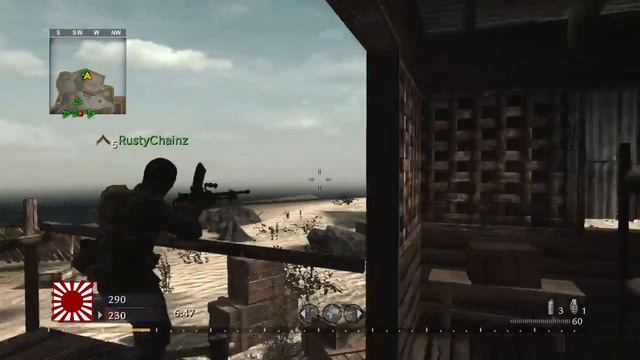 Call of Duty World at War Makin Day multiplayer gameplay. смотреть онлайн