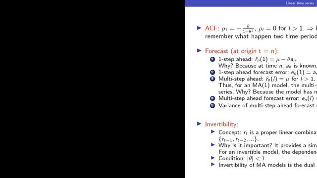 TIME SERIES ANALYSIS - Lecture 2: Linear Models смотреть онлайн
