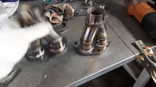 SUBARU IMPREZA EJ20 I ИЗГОТОВЛЕНИЕ НЕРАВНОДЛИННОГО ВЫПУСКНОГО КОЛЛЕКТОРА