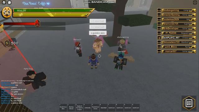 YBA,Roblox(Tusk Act 4 and Spin!!)Showcase+a combo смотреть онлайн