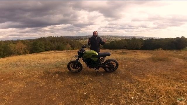 Обзор Кастомного мотоцикла Geon Scrambler 250 смотреть онлайн