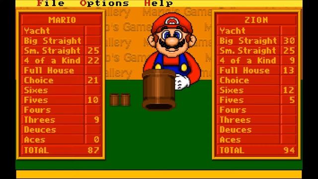 Mario's Game Gallery - Yacht + Credits смотреть онлайн