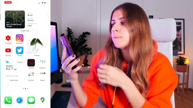 Распаковка iPhone 12 Pro Max и оформление телефона в iOS 14 смотреть онлайн