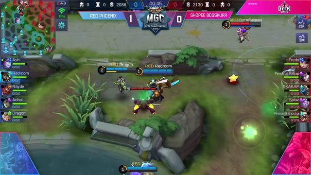 MGC 2019 Grand Final Day 2 Red Phoenix VS Shopee Bosskurr смотреть онлайн