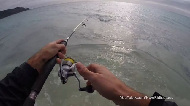 Fishing with an iPhone!! | How Ridiculous смотреть онлайн