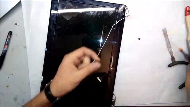 Ремонт корпуса Lenovo G570 смотреть онлайн