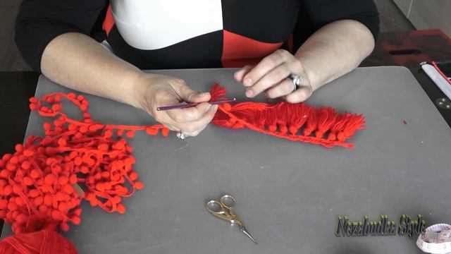 DIY, как сделать тесьму с кистями? примеряю брюки с заплатками! смотреть онлайн