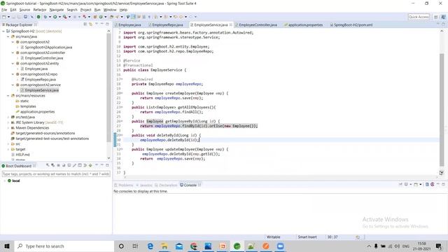 SpringBoot Episode 2: SpringBoot+ H2 Database(Crud operation) смотреть онлайн