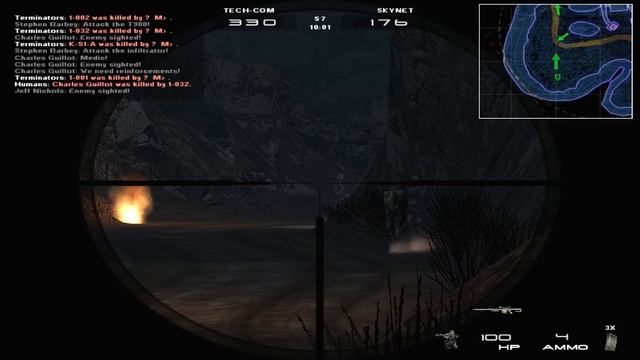 Terminator 3: War of the Machines Walkthrough # 8 (CANYON) смотреть онлайн