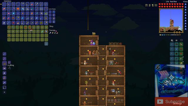 Terraria, Ankh Shield Grinding! смотреть онлайн