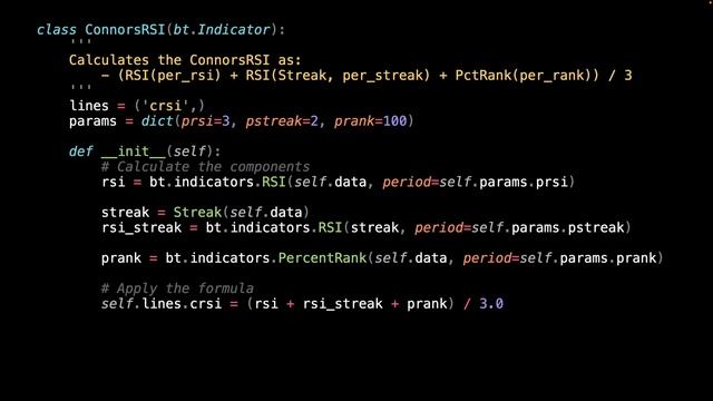 Creating Connors RSI in Backtrader Using Python смотреть онлайн