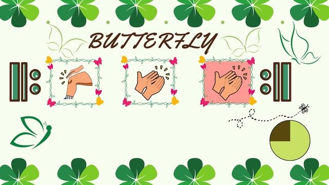 Body Percussion Play Along │ St. Patrick's Day Butterfly Folk Song