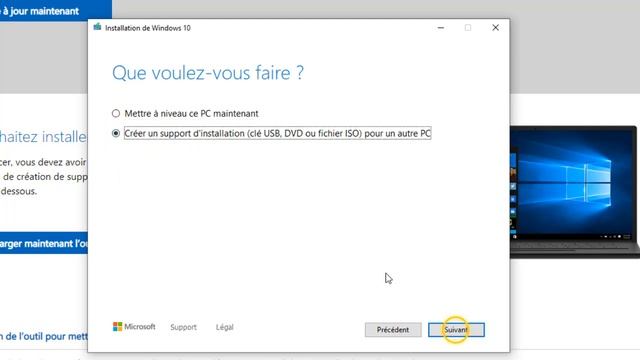 Comment mettre Windows 10 sur une clé USB смотреть онлайн