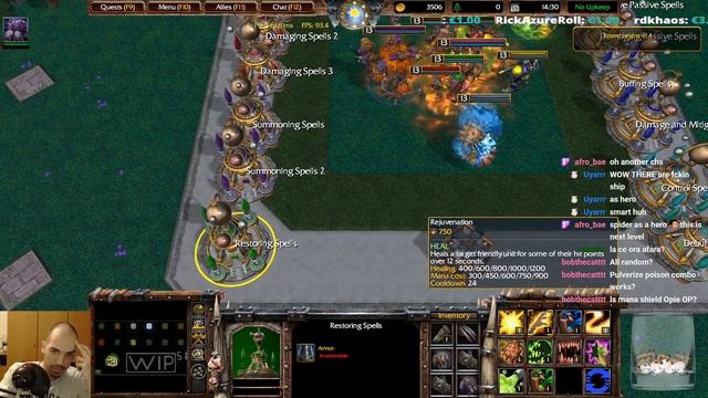 Warcraft 3 REFORGED | Fluffy Hero Survival | Blood Mother Spider смотреть онлайн