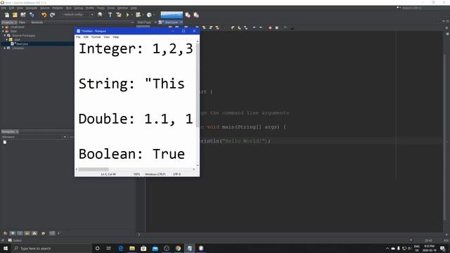 Learn To Program Using Java #1 Installing Software, Variables, and Printing Lines смотреть онлайн