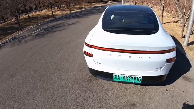 POV Drive 2021 Xpeng P7, 1600kms 02. Daytime driving video. смотреть онлайн